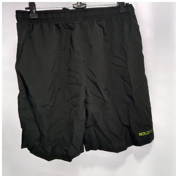 Boldfit Men’s Sports Shorts – Black Active Training Shorts