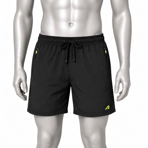Boldfit Men’s Sports Shorts – Black Active Training Shorts