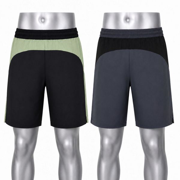 Boldfit Men’s Training Gym Shorts Combo Pack of 2 – Black & Grey